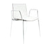 Catifa 46 0251 Armchair Bicolored Frame Chrome
